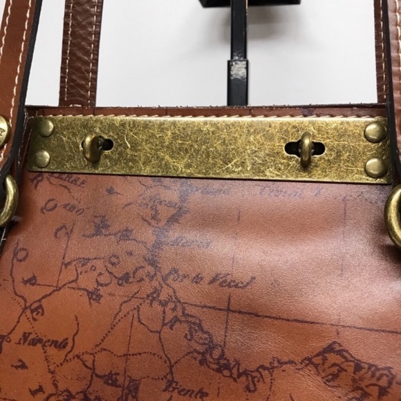 Patricia Nash | Bags | Patricia Nash Benvenuto Map Purse Leather Tote | Poshmark